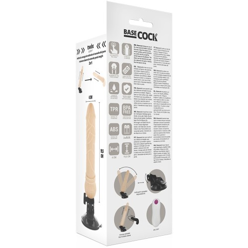 Realistic Vibrator with Remote Control and 12 Settings