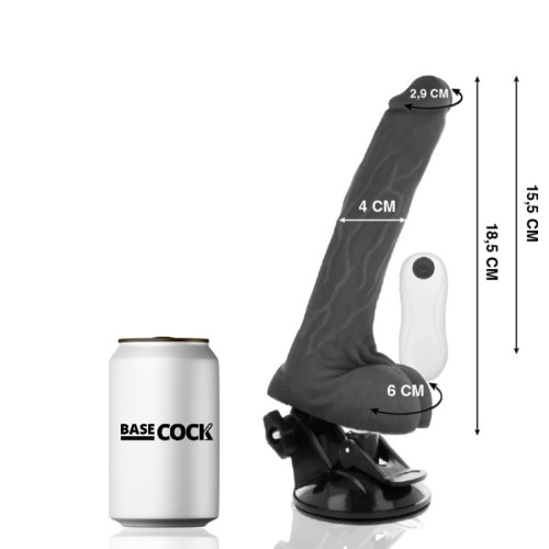 Realistic Remote Control Vibrator - BASECOCK