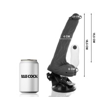 Realistic Remote Control Vibrator - BASECOCK