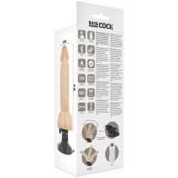 Articulated Realistic Vibrator with Remote Control Natural 20 cm