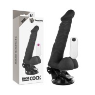 Realistic Articulable Vibrator Remote Control Black 20 cm - 4.5 cm - Ultimate Pleasure
