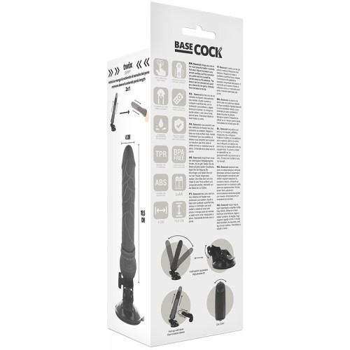 Realistic Remote Control Vibrator 19.5cm