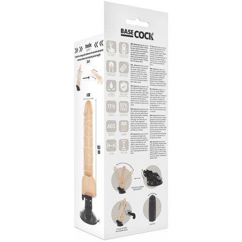 Realistic Remote Control Vibrator 18.5 Cm for a Realistic Experience