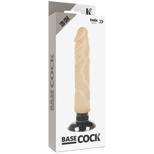 Vibrador Realístico BaseCock 20 cm para Placer Definitivo