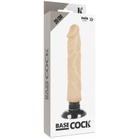 Vibrador Realístico BaseCock 20 cm para Placer Definitivo