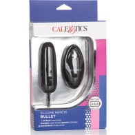Remote Control Silicone Egg Vibrator Black