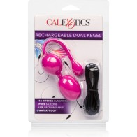 Dual Rechargeable Kegel Balls Pink