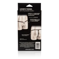 Lovers Tanga with Pleasure Beads