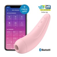 Satisfyer Curvy 2+ Pink - Clitoral Pleasure