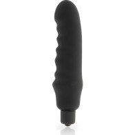 Genius Black Silicone Vibrator - Classic Pleasure