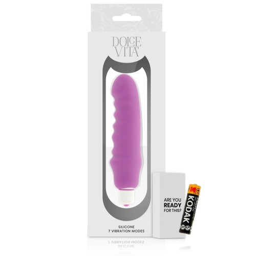 Genius Violet Silicone Vibrator