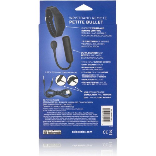 Petite Bullet Vibrator with Control Bracelet - Ultimate Pleasure