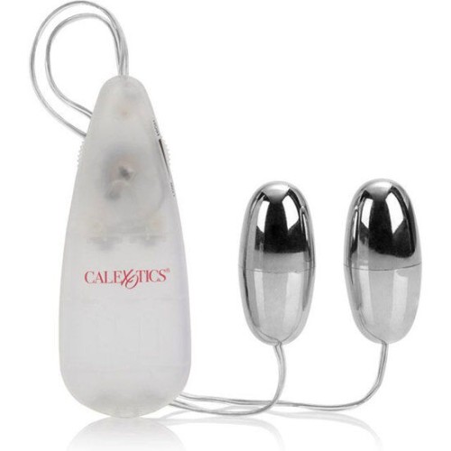 Duo Silver Vibrating Bullets for Ultimate Pleasure