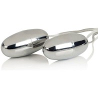 Duo Silver Vibrating Bullets for Ultimate Pleasure