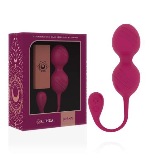 Rechargeable Vibrating Kegel Balls Nisha - Strengthen Pelvic Floor