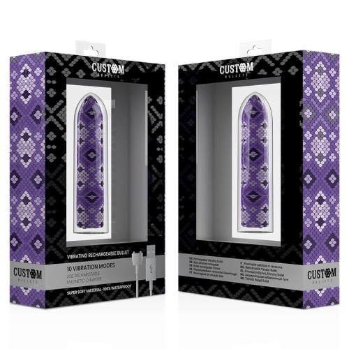 Rechargeable Snake Bullet with 10 Vibrant Intensities