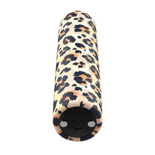 Rechargeable Leopard Bullet for Pleasure On-the-Go