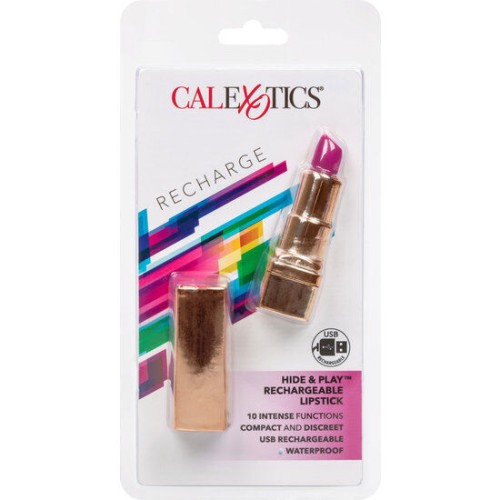 Lápiz Labial Recargable Hide & Play para Placer