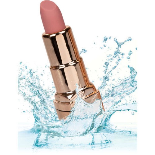Rechargeable Hide & Play Lipstick Vibrator Soft Pink