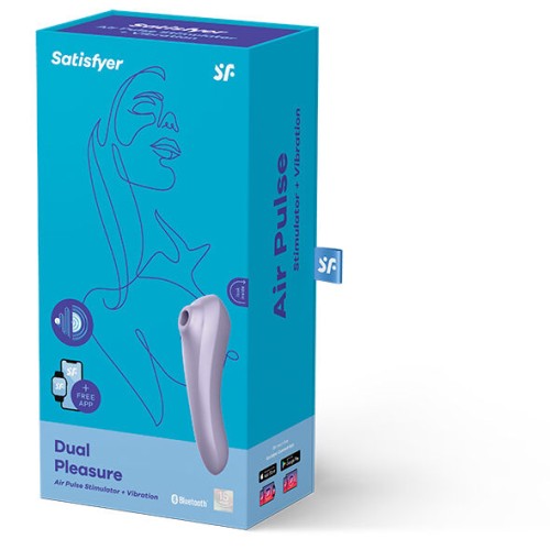 Satisfyer Dual Pleasure Air Pulse Violet