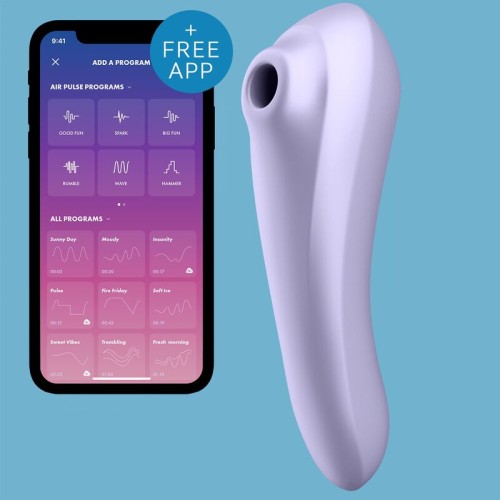 Satisfyer Dual Pleasure Air Pulse Violet