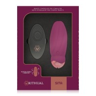 Sita Remote Control Egg with Pearl Rotation + Vibration