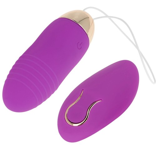 Ohmama Remote Control Egg 10 Modes Purple
