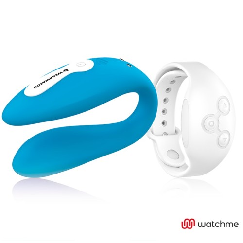 Dual Technology Vibrator Watchme Indigo White