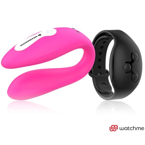 Wearwatch Dual Technology Vibrator Fuchsia/Black
