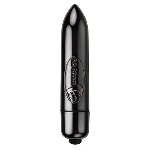 Rocks-Off RO-80mm Midnight Metal Vibrating Bullet