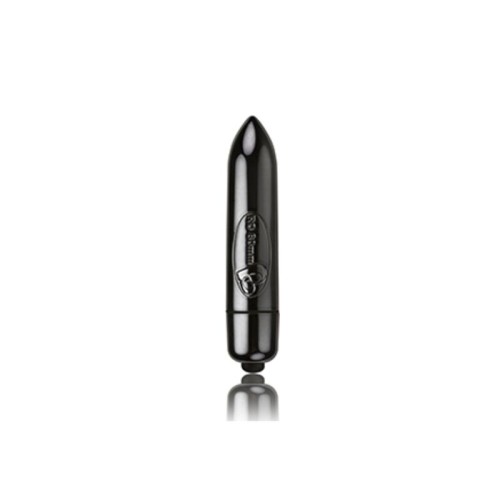 Rocks-Off RO-80mm Midnight Metal Vibrating Bullet