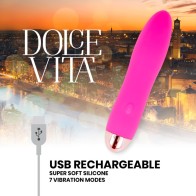Rechargeable Four Vibrator - 7 Speeds - Dolce Vita