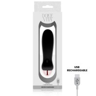 Rechargeable Five Vibrator Black for Ultimate Pleasure