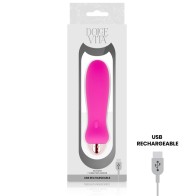 Vibrador Recargable Five Rosa Para Placer Supremo