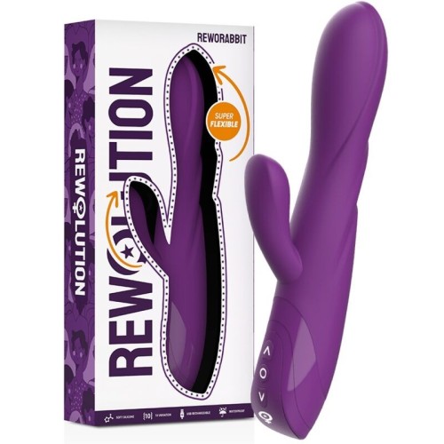 Reworabbit Flexible Vibrator for Dual Pleasure