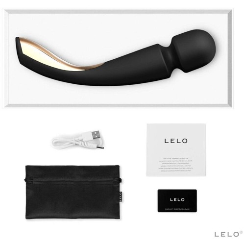 Masajeador Smart Medium Wand 2 Negro para Relajación Total