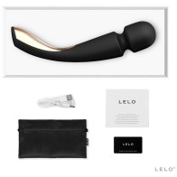 Smart Medium Wand 2 Black Massager for Ultimate Relaxation