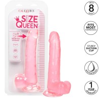 Size Queen Realistic Pink Dildo 20.3cm