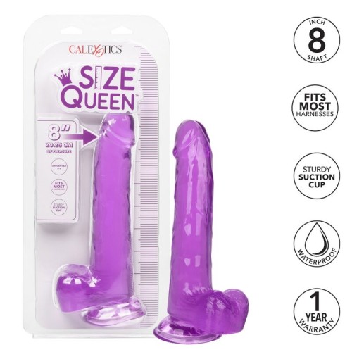 Size Queen Purple Dildo