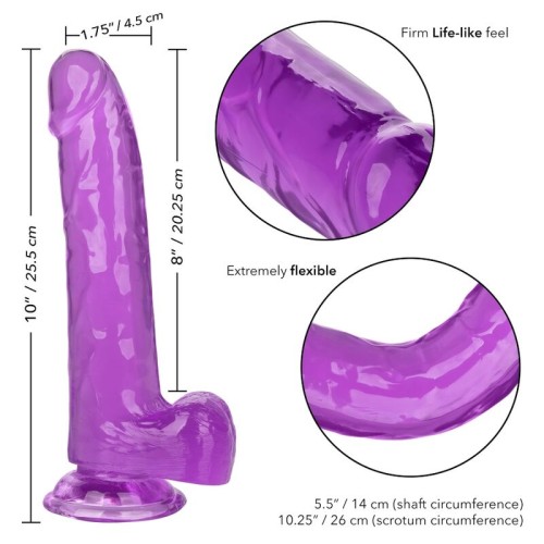 Size Queen Purple Dildo