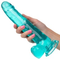 Dildo Talla Queen Azul - Realista y Flexible