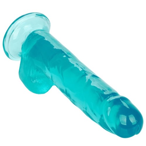 Dildo Talla Queen Azul - Realista y Flexible