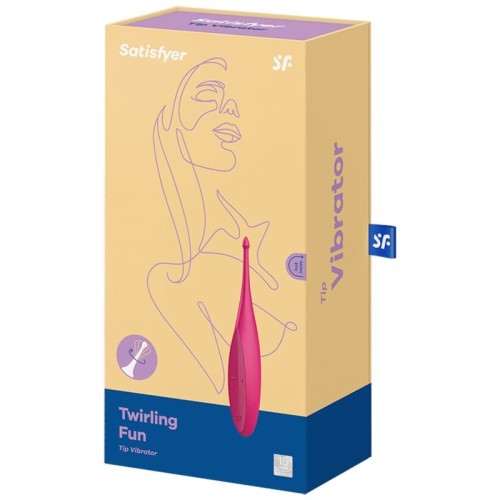 Satisfyer Twirling Fun Clitoral Stimulator Pink