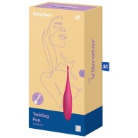 Satisfyer Twirling Fun Clitoral Stimulator Pink