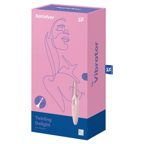 Satisfyer Twirling Delight Clitoral Stimulator Pink