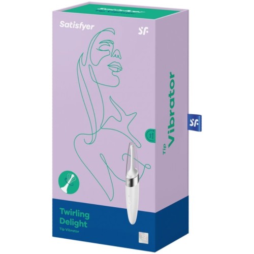 Satisfyer Twirling Delight Clitoral Stimulator White