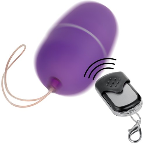Remote Controlled Vibrating Egg M Purple