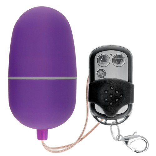 Remote Controlled Vibrating Egg M Purple