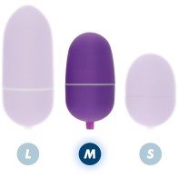 Remote Controlled Vibrating Egg M Purple
