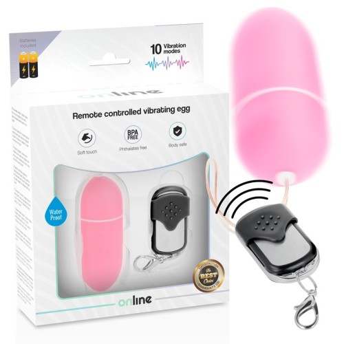 Remote Control Vibrating Egg - Discreet Pleasure